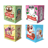 Green Way Серветки Косметичні Двокольорові, 80шт