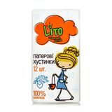 Lito Хустинки Паперові Щастя З Ароматом Ананасу 12 Шт