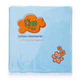 Літо Серветки Столові Білі+бузкові, 24 Шт