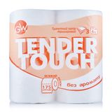 Green Way Туалетний Папір Білий, 3-х Шар.,4шт