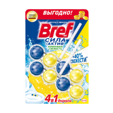 Bref Power Aktiv Блоки Для Туалету Лимонна Свіжість 2*50г