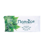 Полісся Вологі Серветки Зелений Чай 60 Шт