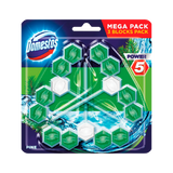 Доместос Пауер 5 Блок Для Очищення Унітазу Свіжість Хвої 3х55г