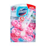 Доместос Пауер 5 Блок Для Очищення Унітазу Роза Та Жасмін 2х55 Г