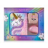 Набір Дитячий: Щітка Масажна, Блокнот, Шкарпетки Tm Sovart