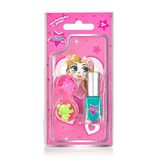 ***хані Бані Міс Набір Для Дівчат Лак Для Нігтиків Бірюзовий Та Два Колечка