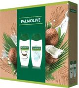 Палмолів Подарунковий Набір Жіночий Кокос І Молочко (гель Для Душу Молочний Протеїн 250ил+гель Для Душу Кокос І Молочко 250мл)