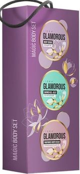 Ліора Подарунковий Набір Жіночий Magic Body Set (гель-желе Для Душу 80мл+ексфоліант Для Тіла 80мл+парфумований Крем Для Тіла 80мл)