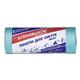 Управдом Пакети Для Сміття 35 Л Бірюза/сині 30 Шт