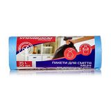 Управдом Пакети Для Сміття 35л Чорні/сині 20шт