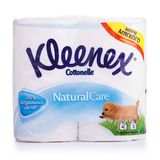 Kleenex Туалетний Папір 3-х Шарова Натурал Білий 4шт
