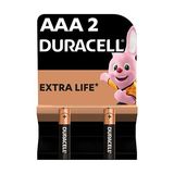 Duracell Батарейки Алкалiновi Basic Aaa 1.5v Lr03 2шт