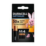 Duracell Батарейка Optimum Aa Алкаліновi Cee Gen3 4 Шт