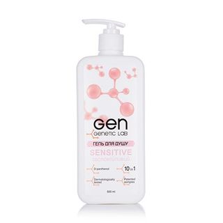 Genetic Lab Гель Для Душу Sensetive, 500 Мл