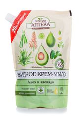 Зелена Аптека Мило Рідке Запаска Алое Та Авокадо, 460мл