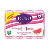 Duru 1+1 Мило Тверде Екопак Грейпфрут Та Крем, 4*80г