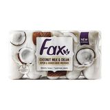 Fax Мило Тверде Екопак Крем Та Кокосове Молочко, 5*70г