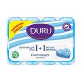 Duru 1+1 Мило Тверде Екопак Морські Мінерали Та Крем, 4*80г