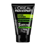 Loreal Paris Men Expert Гель Для Шкіри Обличчя Очищуючий Пюр Карбон 5дій, 100мл