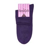 Аміга Шкарпетки Жіночі В7 Р.23-25 Чорний/фіолетовий