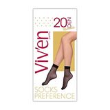 ***вів`єн Шкарпетки Жіночі Горошок 20 Ден Чорні