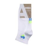 Аміга Шкарпетки Жіночі Середні Р.23-25 З Чорним Сердцем Білі