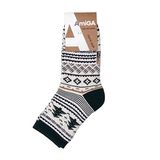 ***аміга Шкарпетки Жіночі Класичні Махра Р.23-25 Молочні З Ялинками