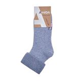 ***аміга Шкарпетки Жіночі Махрові Р.23-25 Сірий Меланж