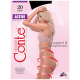 Конте Елегант Колготи Жіночі Актив 20 Ден Неро Р.3