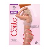 Конте Елегант Колготи Жіночі Актив 20 Ден Мокка Р.3
