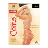 Конте Елегант Колготи Жіночі Актив 40 Ден Неро Р.5