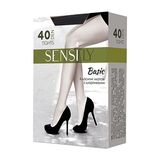 Сенсі Колготи Жіночі Бейсик 40 Ден Чорний Р.4 (коробочка)