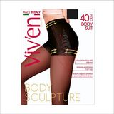 Вів`єн Колготи Жіночі Бодісьют 40 Ден Чорний Р.5