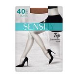 ***сенсі Колготи Жіночі Топ Низька Талія 40 Ден Чорний Р.4