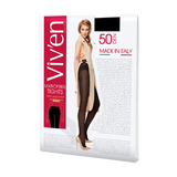 Вів`єн Колготи Жіночі Мікрофібра Гладь 50 Ден Чорний Р.3