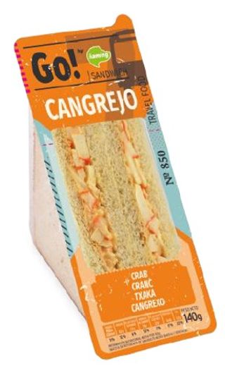 Sandwich Ñaming Cangrejo 140 Gr.