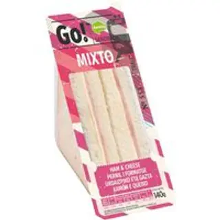 Sandwich Ñaming York Queso 135 Gr.