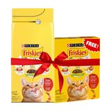 Lot Friskies Chats Adulte Bœuf, Poulet & Légumes 1,7 kg + 300 g