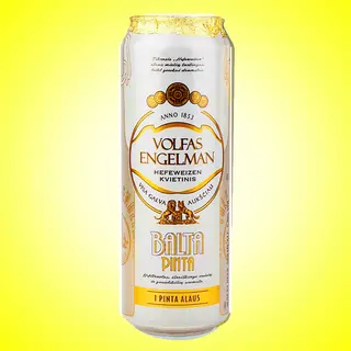 Пиво Volfas Engelman Balta Pinta 0.568 Ж/б