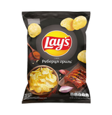 Чiпси Lays Зі Смаком Реберця Гриль (120г)
