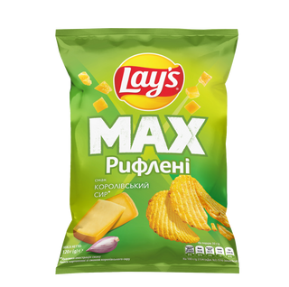 Чiпси Lays Зі Смаком Королівський Сир (120г)