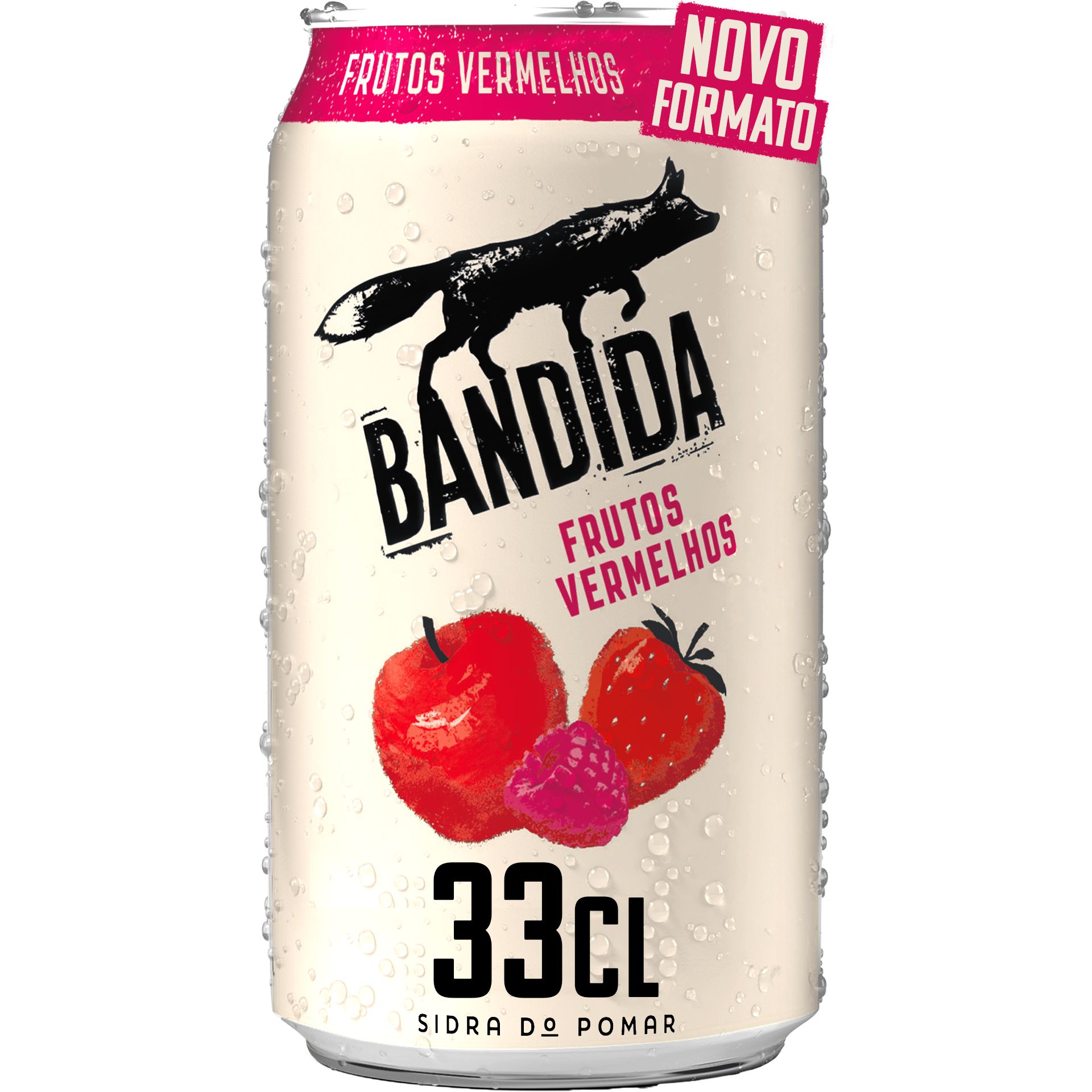 Bandida do Pomar Sidra c/ Álcool Frutos Vermelhos 33cl