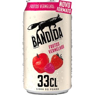 Bandida do Pomar Sidra c/ Álcool Frutos Vermelhos 33cl