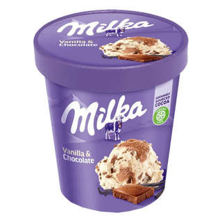Milka Helado Tub Vainilla Chocolate 425ml