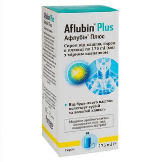 Афлубін Плюс Сироп Від Кашлю 175 Мл