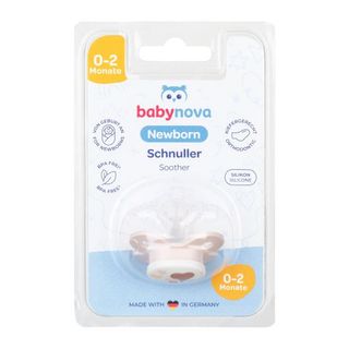 Пустушка Baby-nova Newborn 24227-1 Рожева