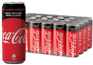 Coca-cola Zero 33 Cl - Confezione Da 24