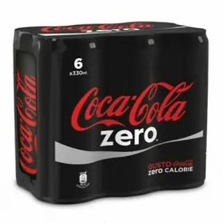 Coca-cola Zero 33 Cl - Confezione Da 4