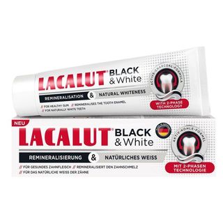 Зубна Паста Lacalut Black & White 75 Мл