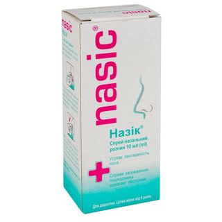 Назік Спрей Назальний Розчин Флакон 10 Мл